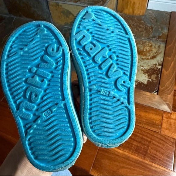 Native Blue Perforated Slip-On Shoes - Picture 8 of 8